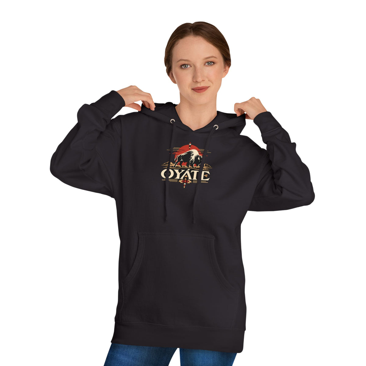 OYÁTE Dark Buffalo v2 — Pullover Hoodie