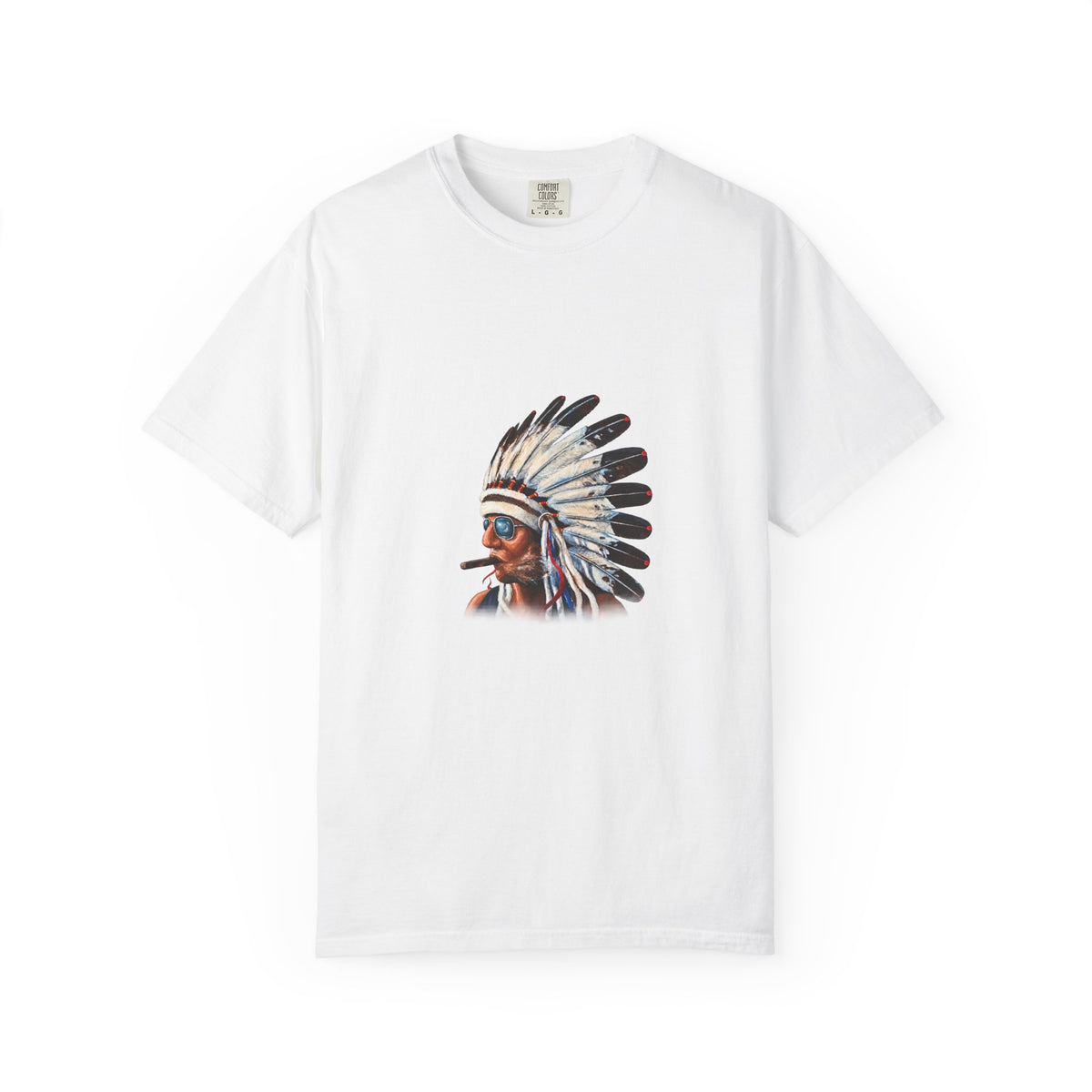 Smokin Indian - Gregory Azure — Premium Tee