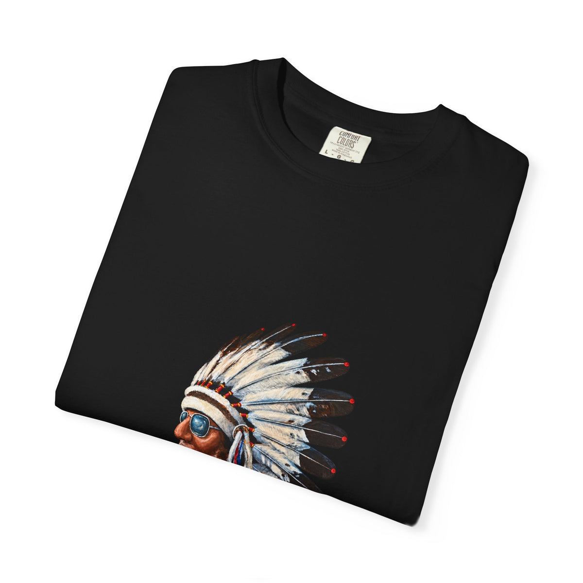 Smokin Indian - Gregory Azure — Premium Tee