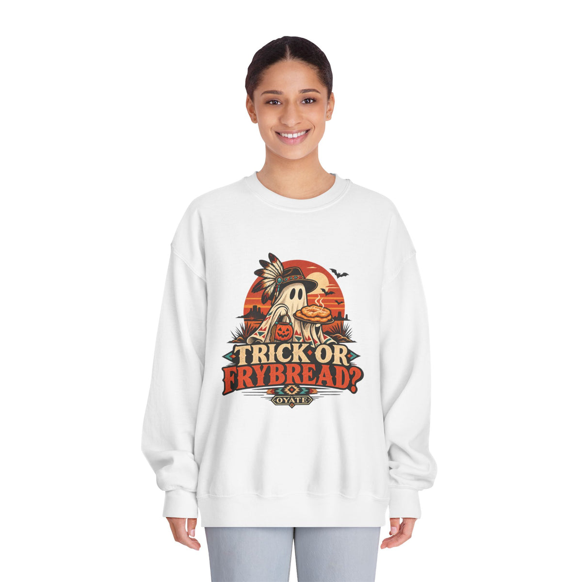 TrickorFrybread — Crewneck Sweatshirt