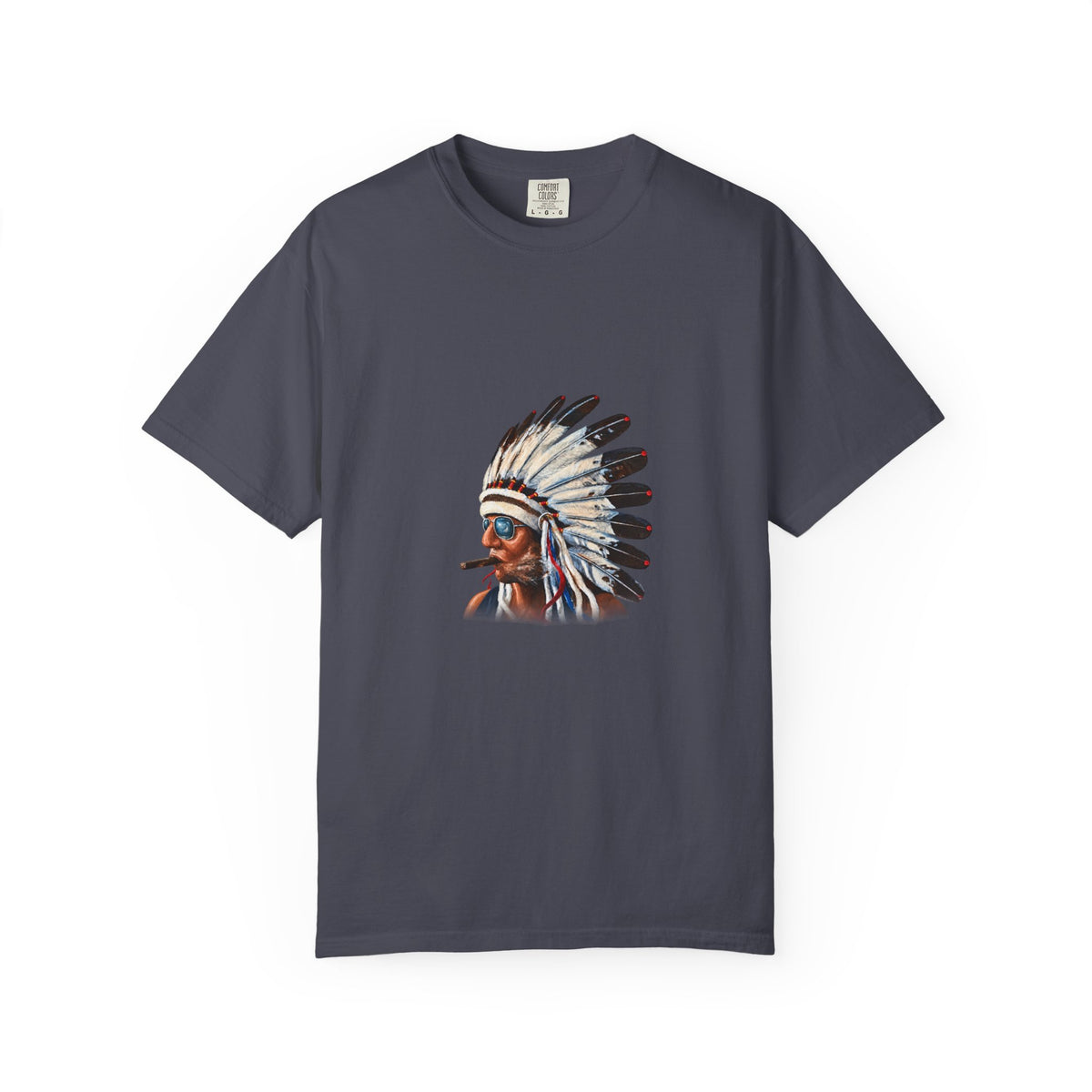 Smokin Indian - Gregory Azure — Premium Tee