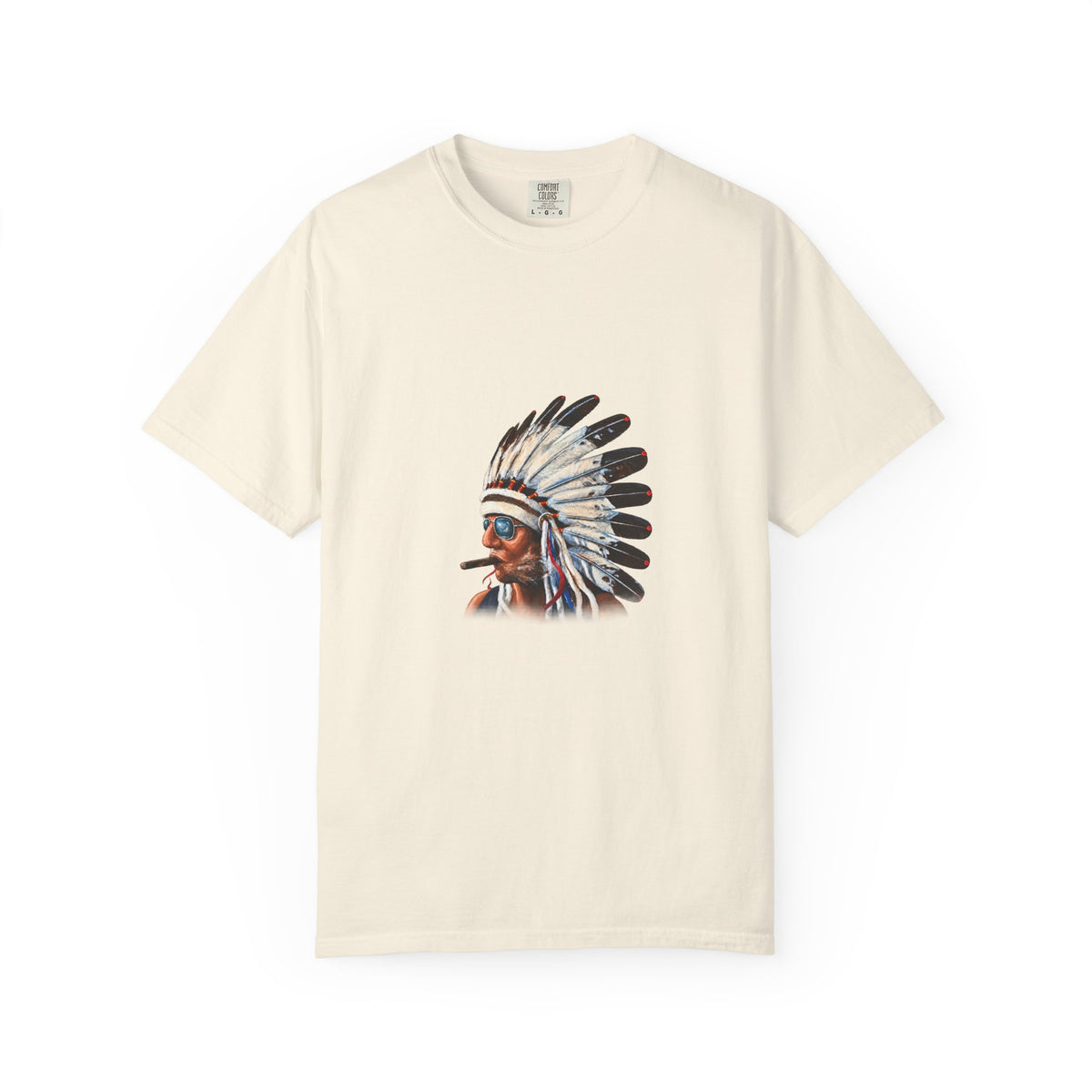 Smokin Indian - Gregory Azure — Premium Tee