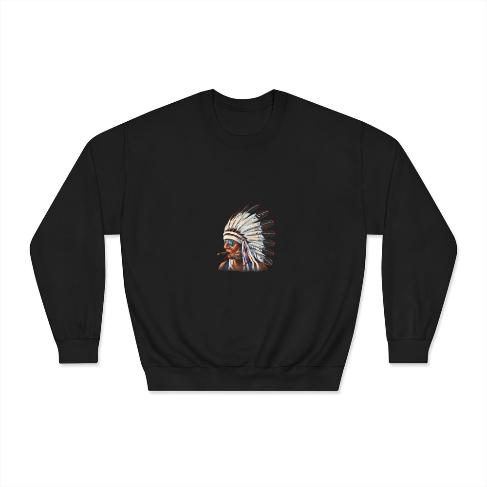 Smokin Indian - Gregory Azure — Crewneck Sweatshirt